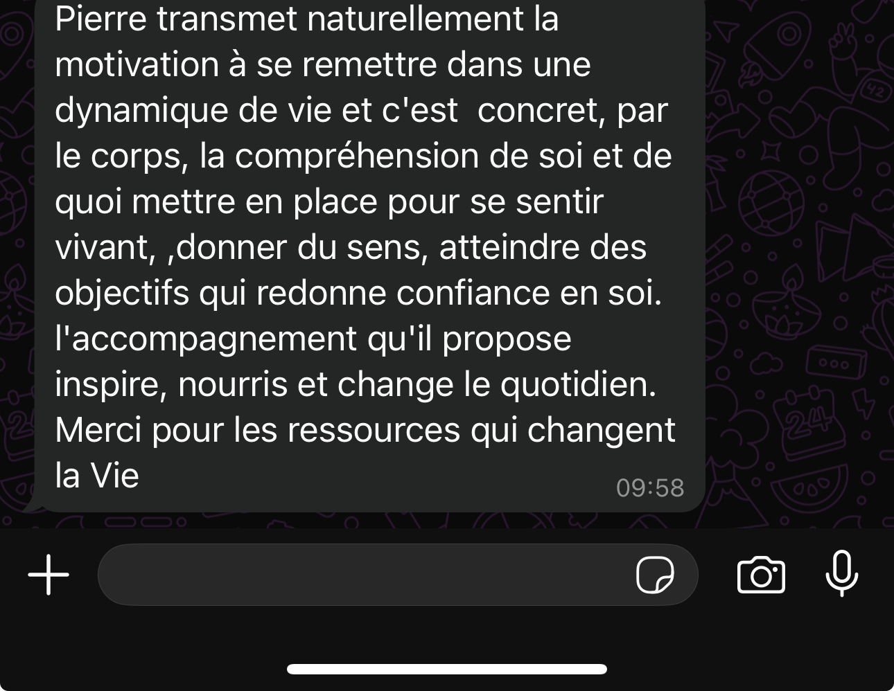 Témoignage de Marion